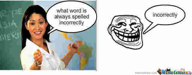 Incorrectly Meaning and Definition