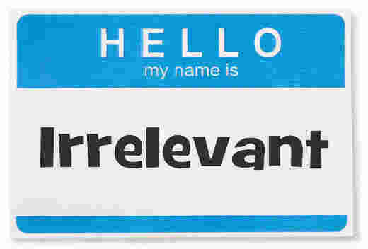 Irrelevant Meaning and Definition