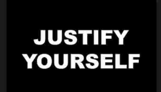 Justify Meaning and Definition