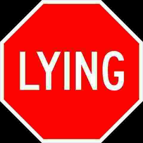 Lying Meaning and Definition