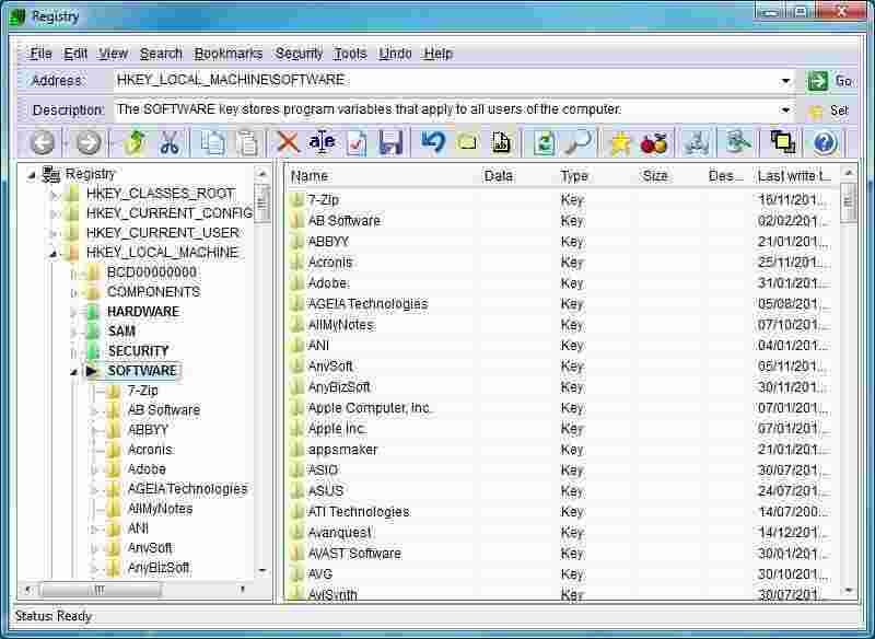 Registry Meaning and Definition