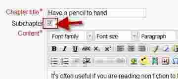 Subchapter Meaning and Definition
