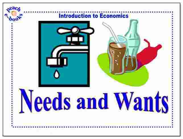 Wants Meaning and Definition