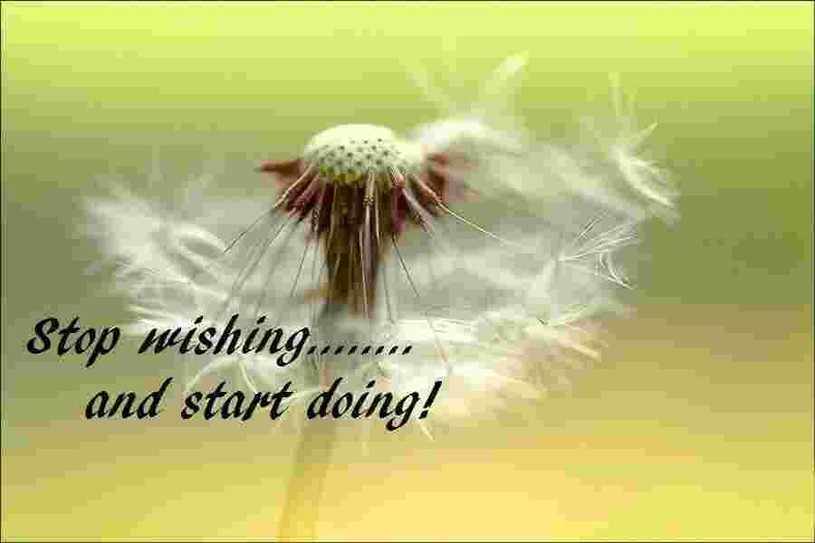 Wishing Meaning and Definition