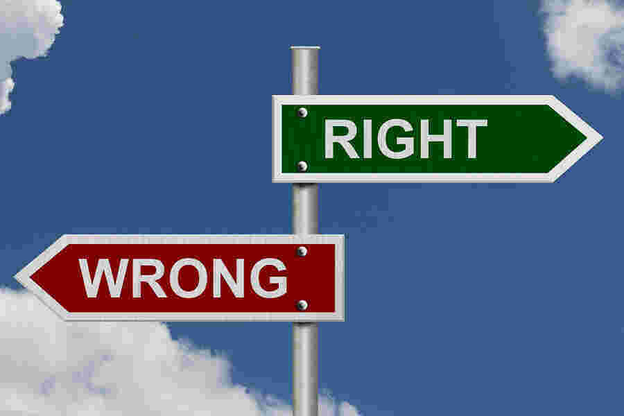 Wrong Meaning and Definition