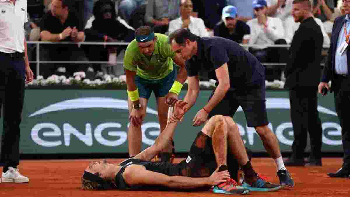 Rafael Nadal Advances to French Open Final on Alexander Zverev Injury