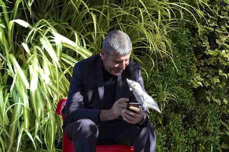 The man who has 25 different animals in his garden spoke: No stress on me!