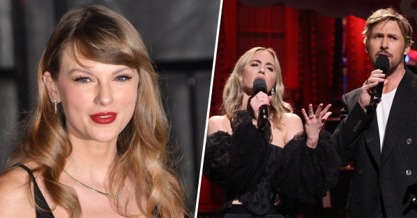 Taylor Swift Reacts to Ryan Gosling and Emily Blunt’s Cover of “All Too Well” on ‘SNL’ Taylor Swift Reacts to Ryan Gosling and Emily Blunt’s Cover of “All Too Well” on ‘SNL’