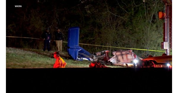 A small plane crashed near I-40 E in Nashville, killing multiple people 