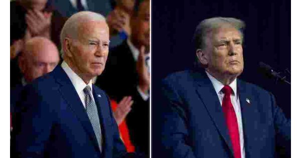 Biden outraises and outspends Trump in June as questions loom about the president’s political future 