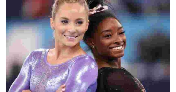 Simone Biles celebrates Olympic win with pointed comment following ex-teammate’s criticism Simone Biles celebrates Olympic win with pointed comment following ex-teammate’s criticism