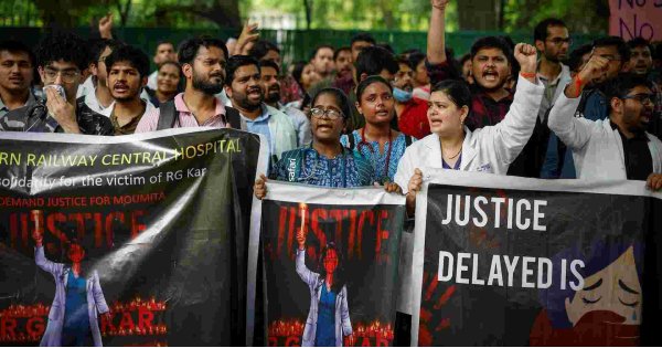 Indian medics refuse to end protests over doctor's rape and murder Indian medics refuse to end protests over doctor's rape and murder