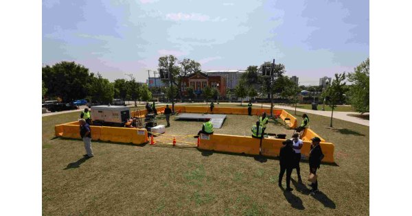 The Protest Park Nobody Asked For, And Few Were Drawn To, During The DNC The Protest Park Nobody Asked For, And Few Were Drawn To, During The DNC