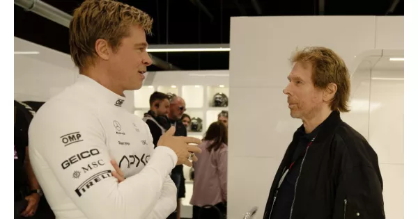 Jerry Bruckheimer takes you inside to discover the details of Brad Pitt's Formula One car. 