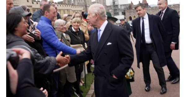 King Charles attends Easter church service in most significant public appearance since cancer diagnosis 