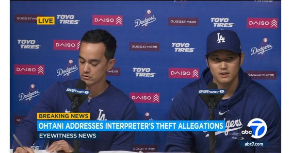 Shohei Ohtani set to speak Monday as theft allegations against his interpreter spur investigation 