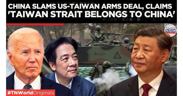 US approves first-ever military aid to Taiwan through program typically used for sovereign nations 