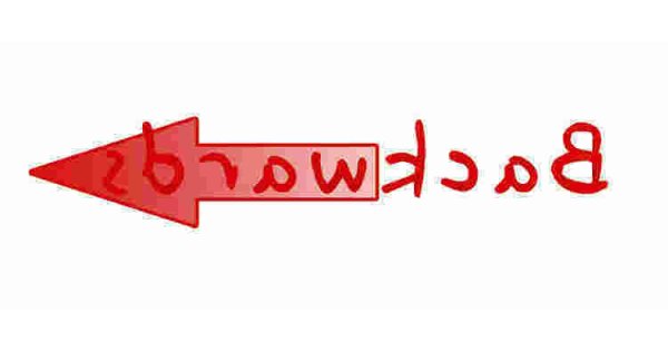 Backwards Meaning and Definition