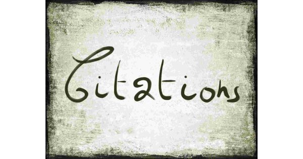 Citations Meaning and Definition