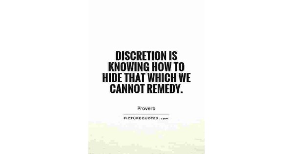 Discretion Meaning and Definition