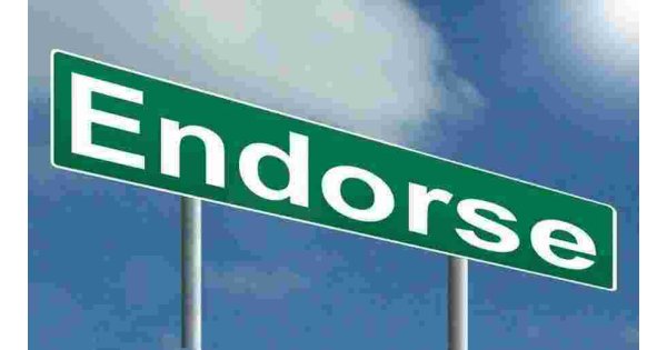 Endorse Meaning and Definition Endorse Meaning and Definition