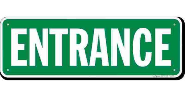 Entrance Meaning and Definition