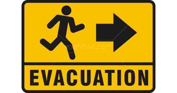 Evacuation Meaning and Definition