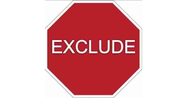Exclude Meaning and Definition