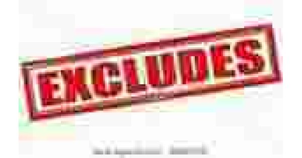 Excludes Meaning and Definition