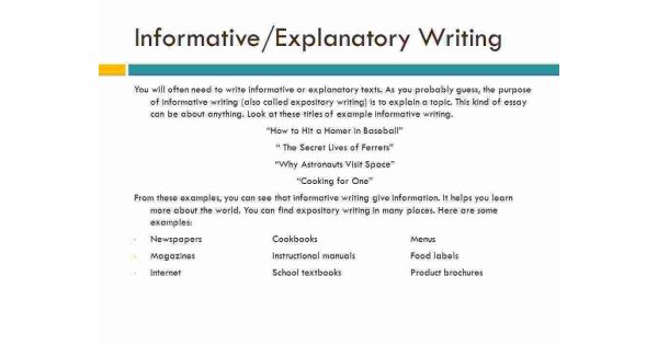 Informative Meaning and Definition