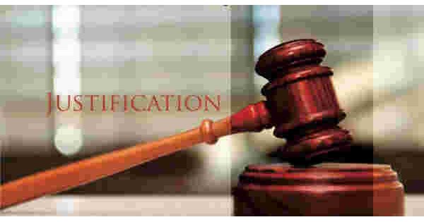 Justification Meaning and Definition Justification Meaning and Definition