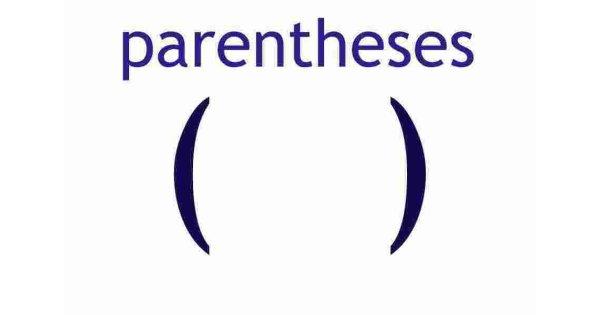 Parentheses Meaning and Definition