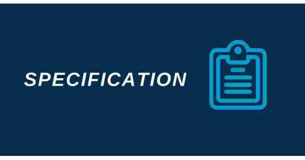 Specification Meaning and Definition