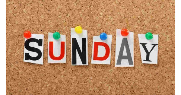 Sunday Meaning and Definition