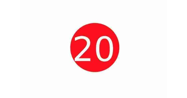 Twenty Meaning and Definition