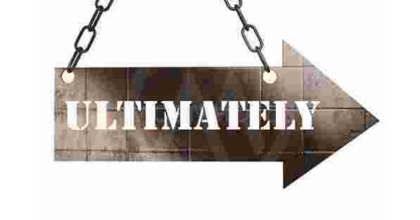 Ultimately Meaning and Definition