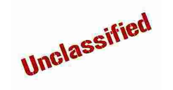 Unclassified Meaning and Definition