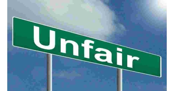 Unfair Meaning and Definition
