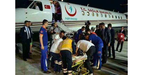 Injured Albanian female police entrusted to Turkish physicians