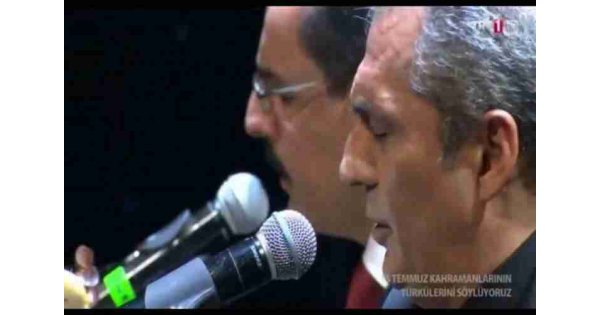 Presidential spokesperson İbrahim Kalın and Yavuz Bingöl took the stage together