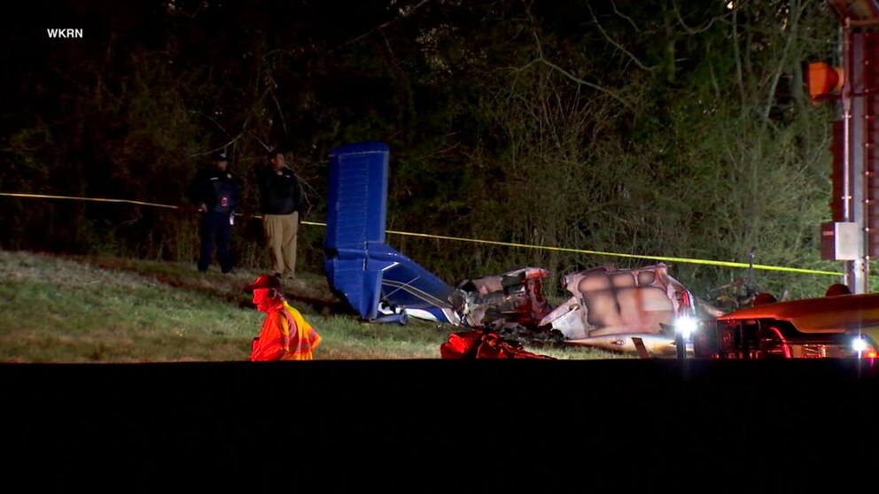 A small plane crashed near I-40 E in Nashville, killing multiple people 