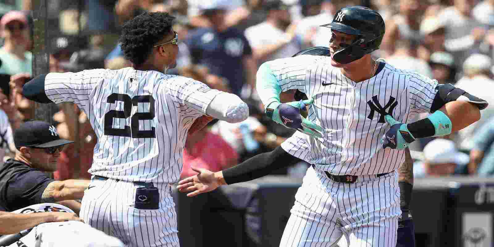 Aaron Judge becomes MLB's first player this season to hit 50 homers