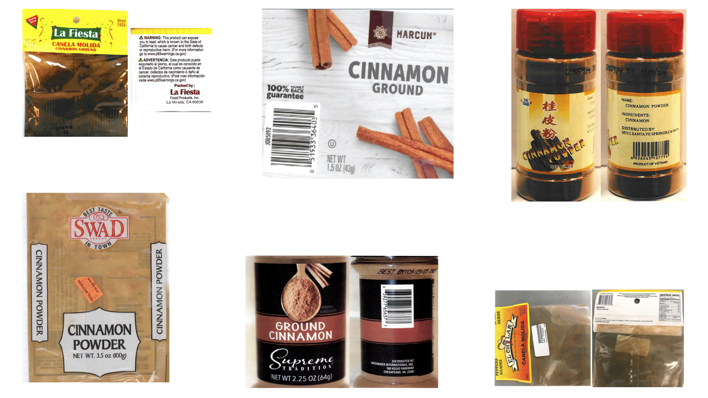 Ground cinnamon sold at discount stores tainted with lead, FDA warns