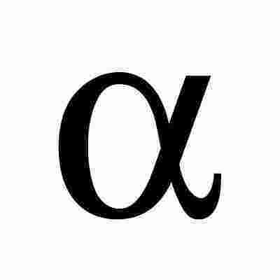 Alpha Meaning and Definition