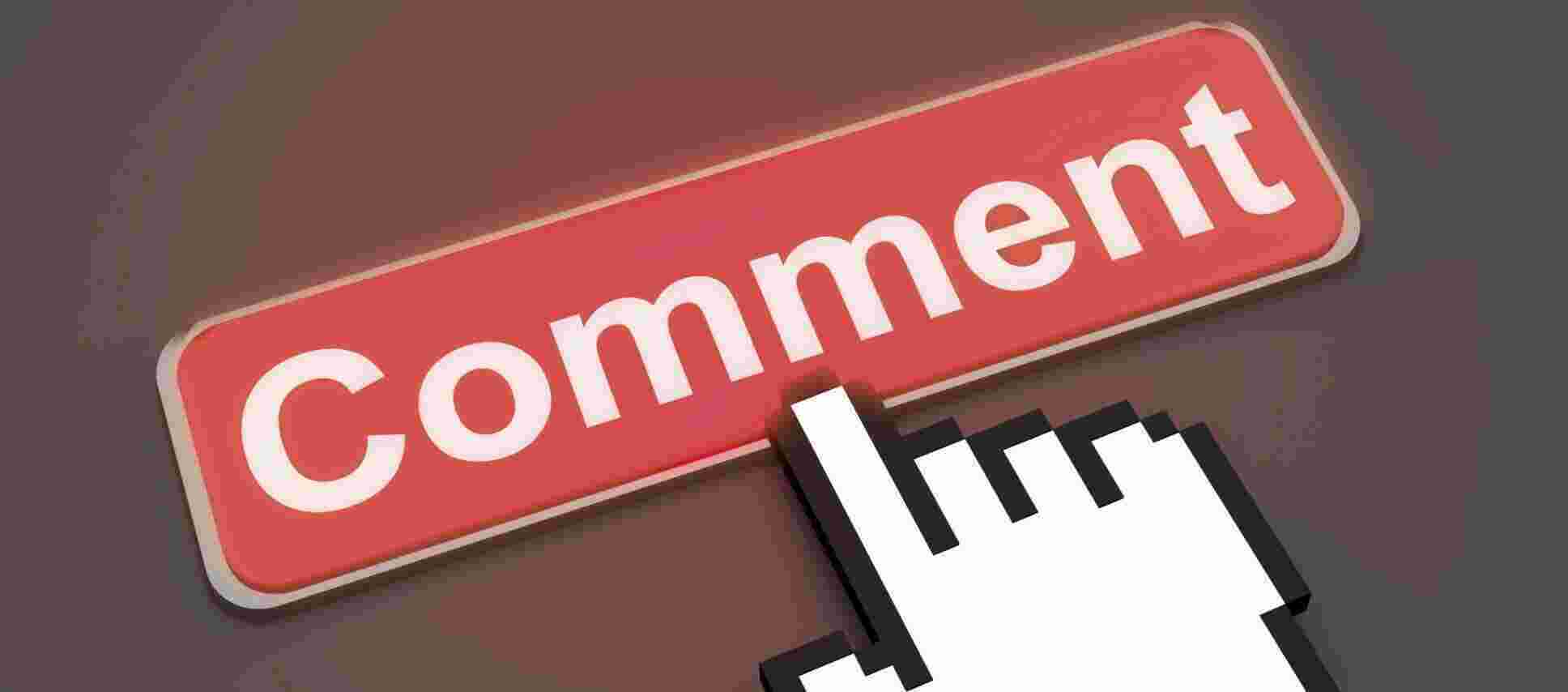 Comments Meaning and Definition