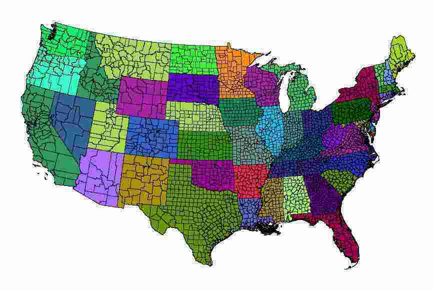 Counties Meaning and Definition