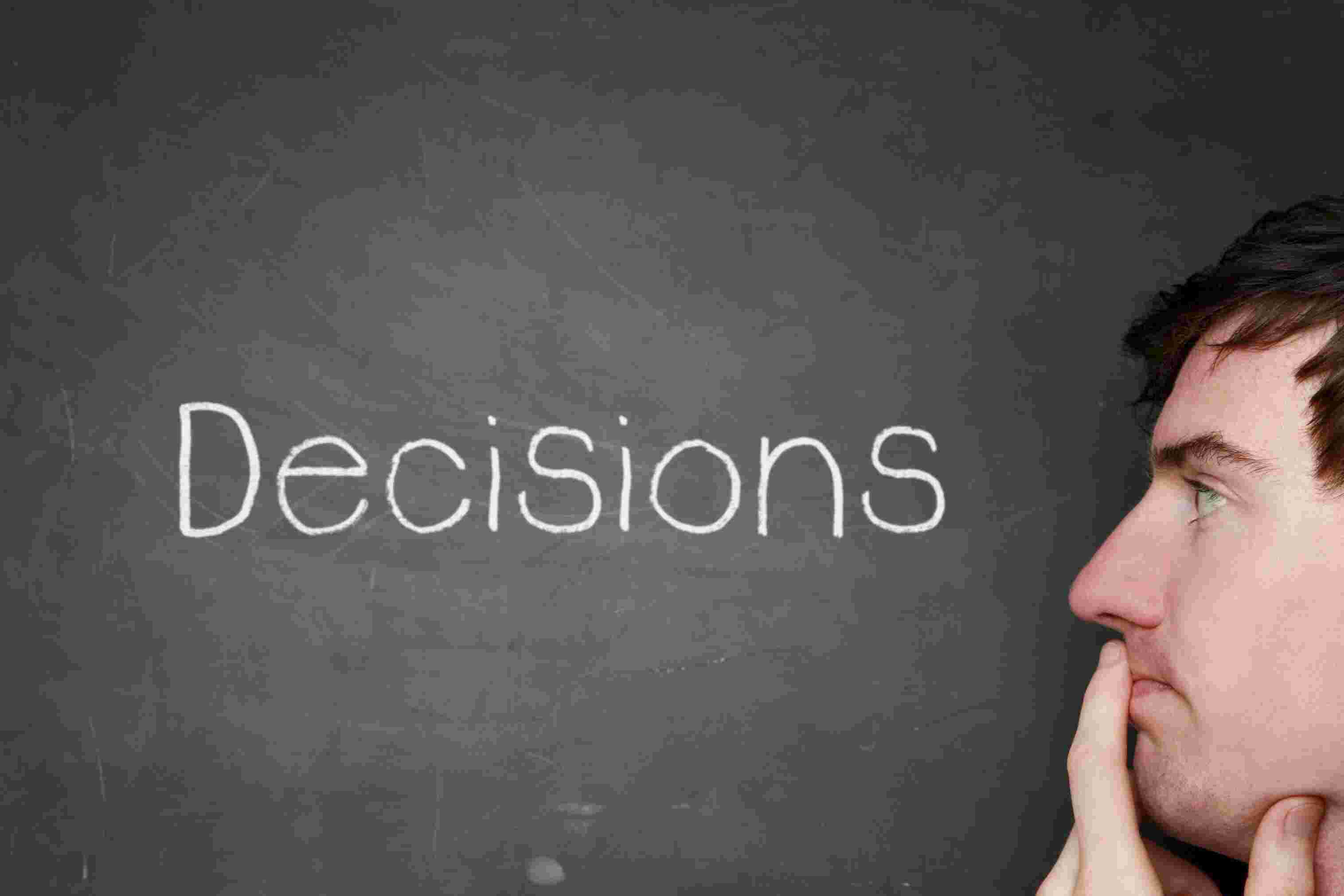 Decisions Meaning and Definition