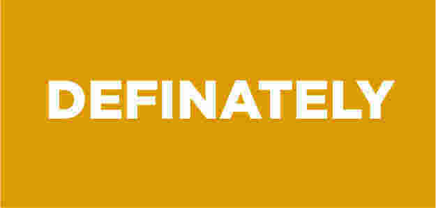 Definately Meaning and Definition