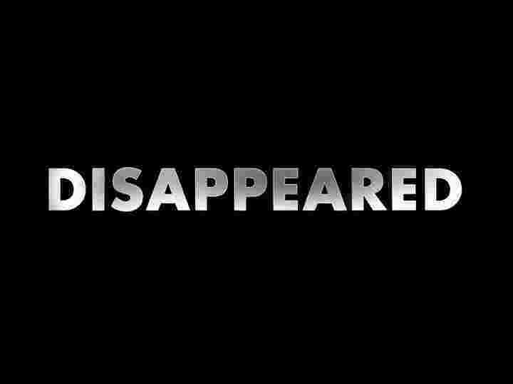 Disappeared Meaning and Definition