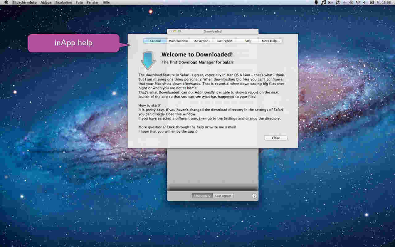 Downloaded Meaning and Definition